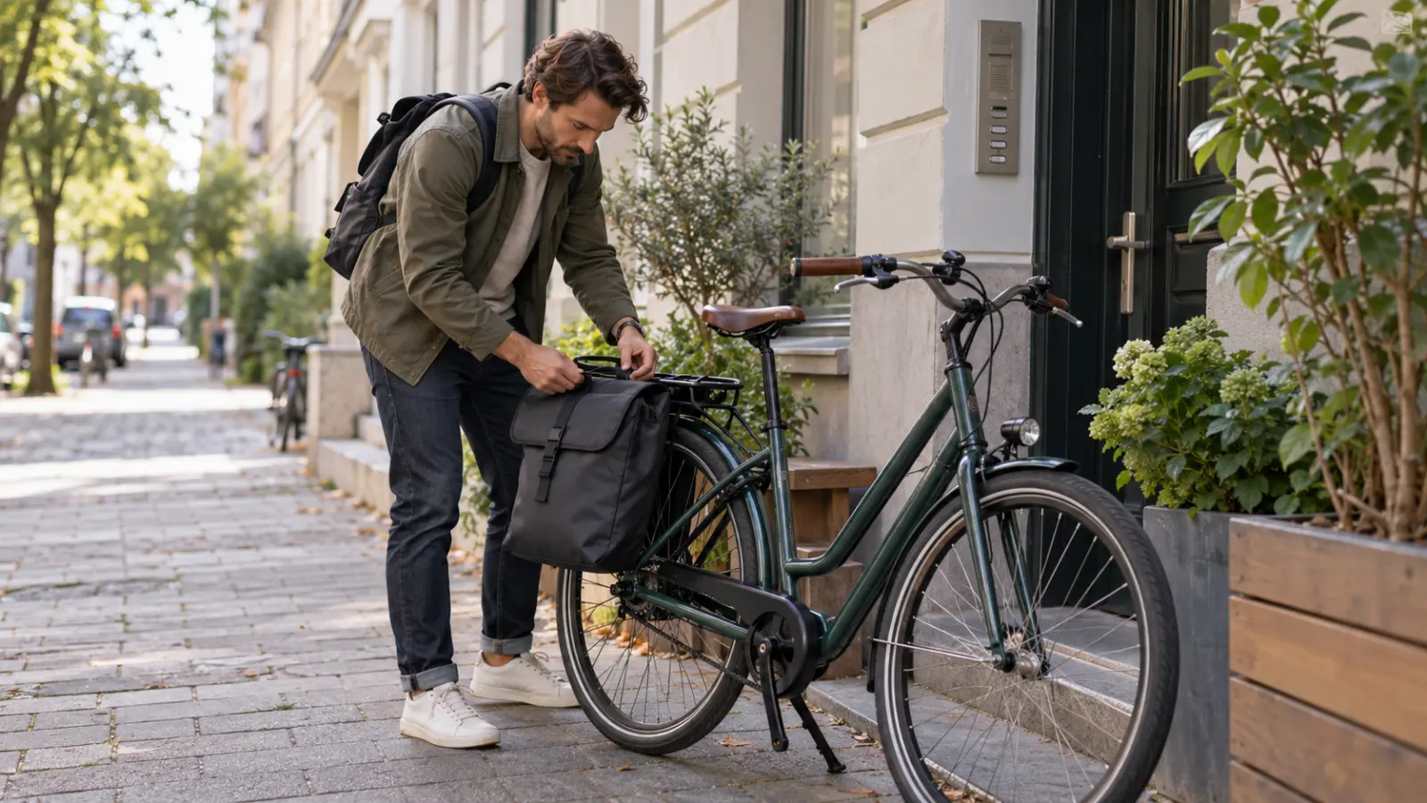 Choose an everyday bike for your route and luggage