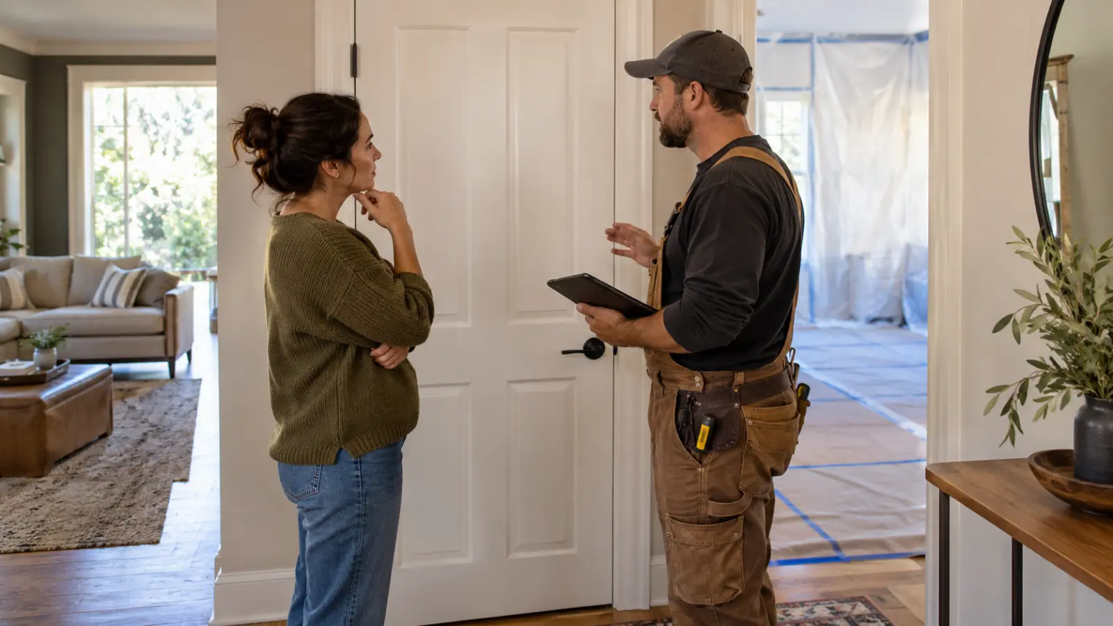 Plan renovation work around everyday life