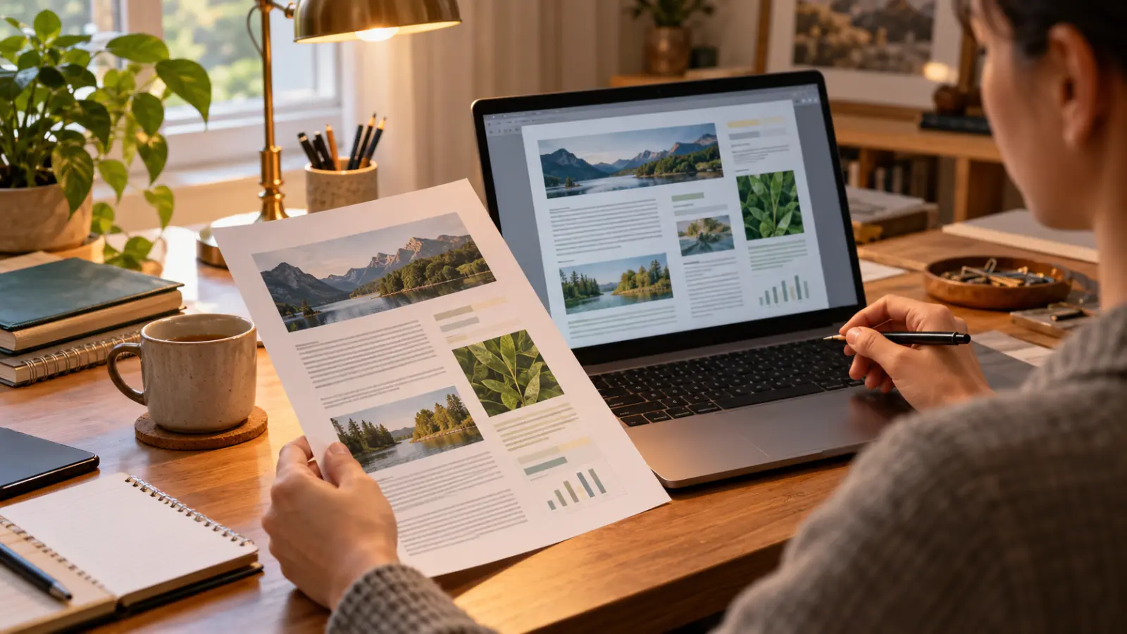 Turn source material into reviewed AI content