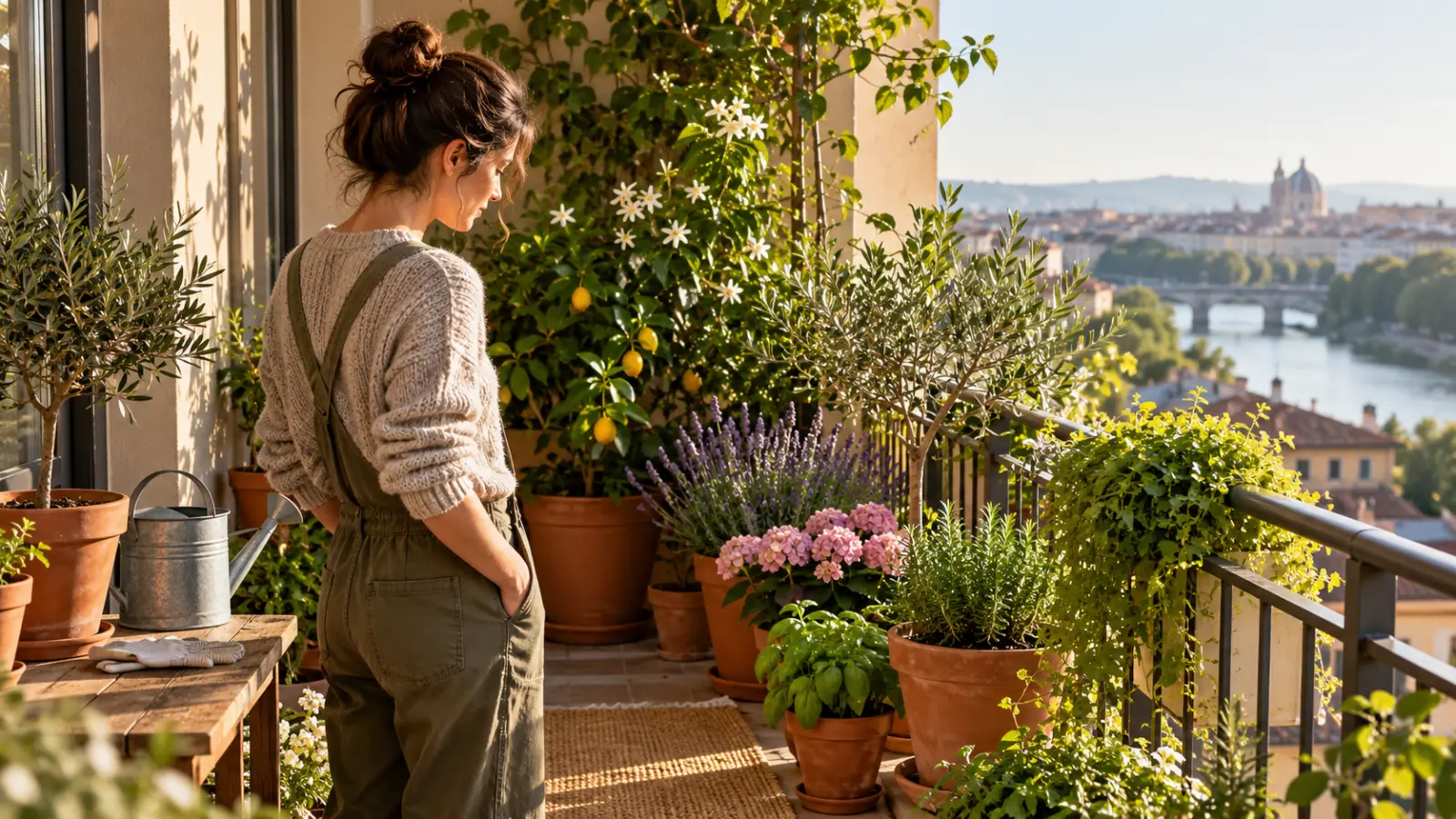 Choose plants for light, wind and the care you can give