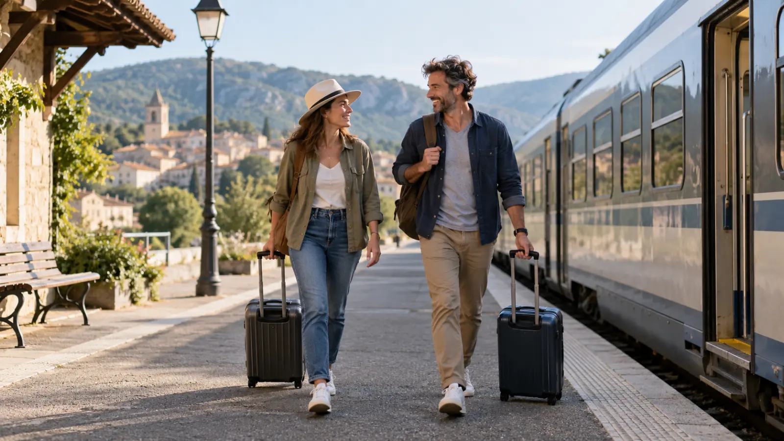 Prepare a weekend rail trip from door to door