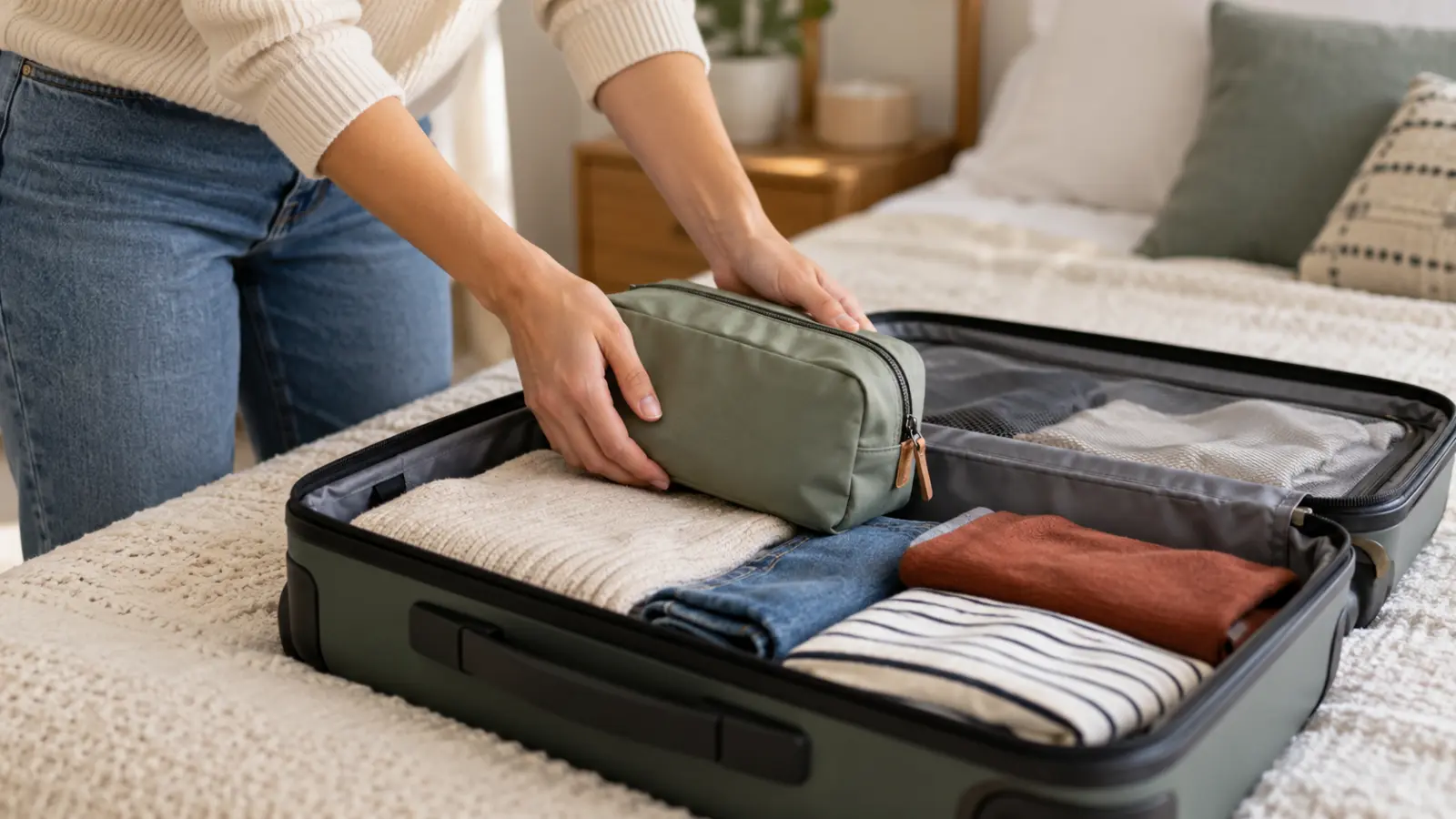 Pack for a short trip with less to manage