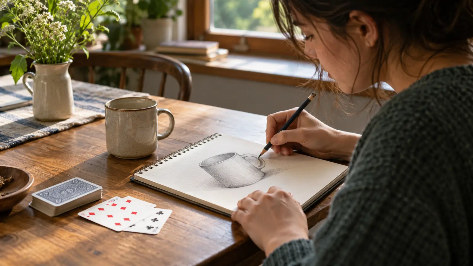 Find a screen-free activity you want to return to