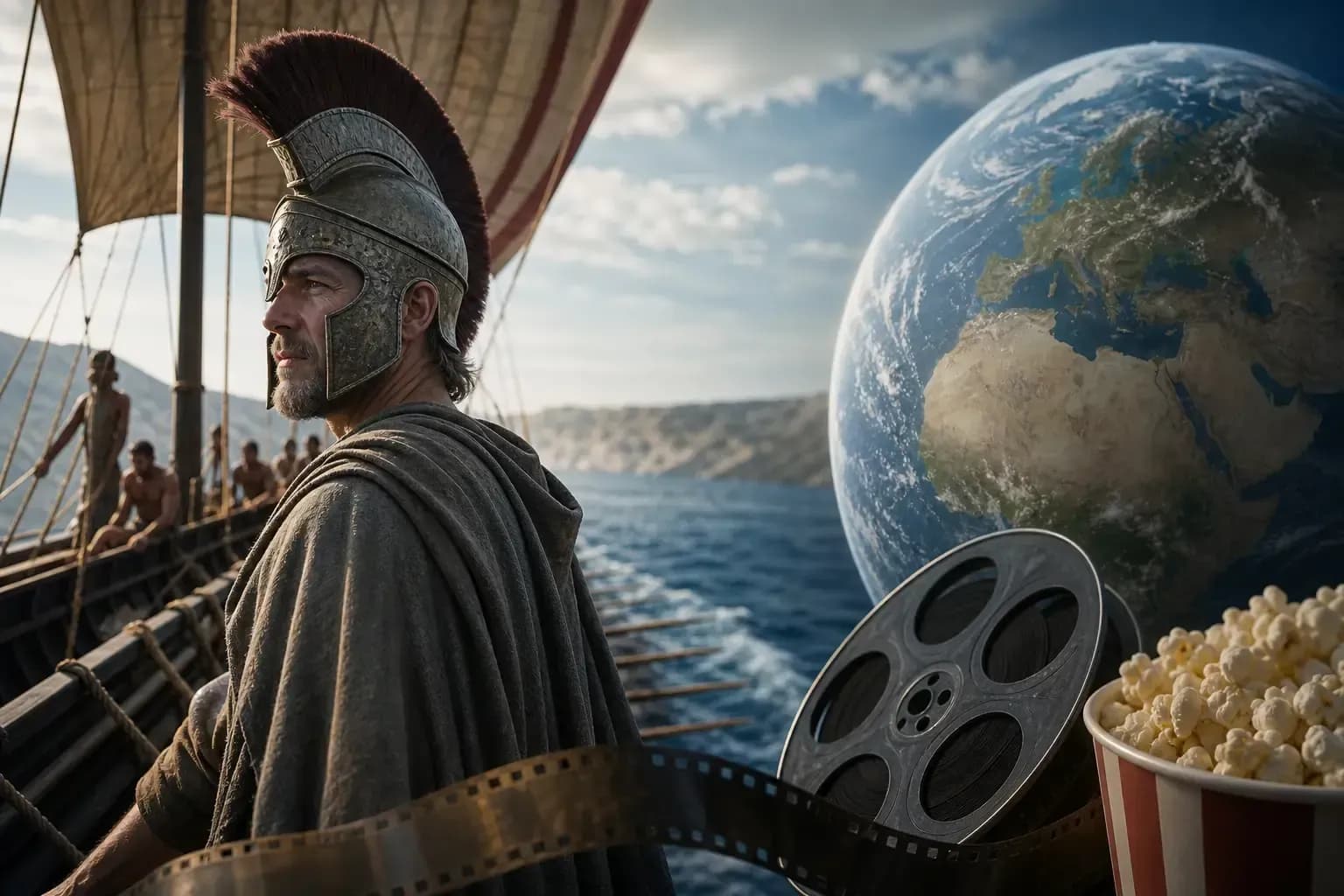 Symbolische redaktionelle Darstellung zu: „The Odyssey“ überholt „Deadpool & Wolverine“ als erfolgreichster R-rated-Film aller Zeiten