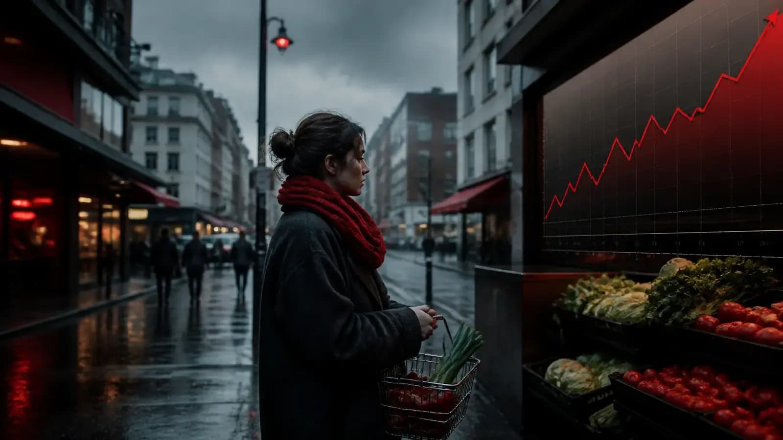 Redaktionelle Illustration zum Thema: Inflation im Alltag: Warum Preise unterschiedlich steigen