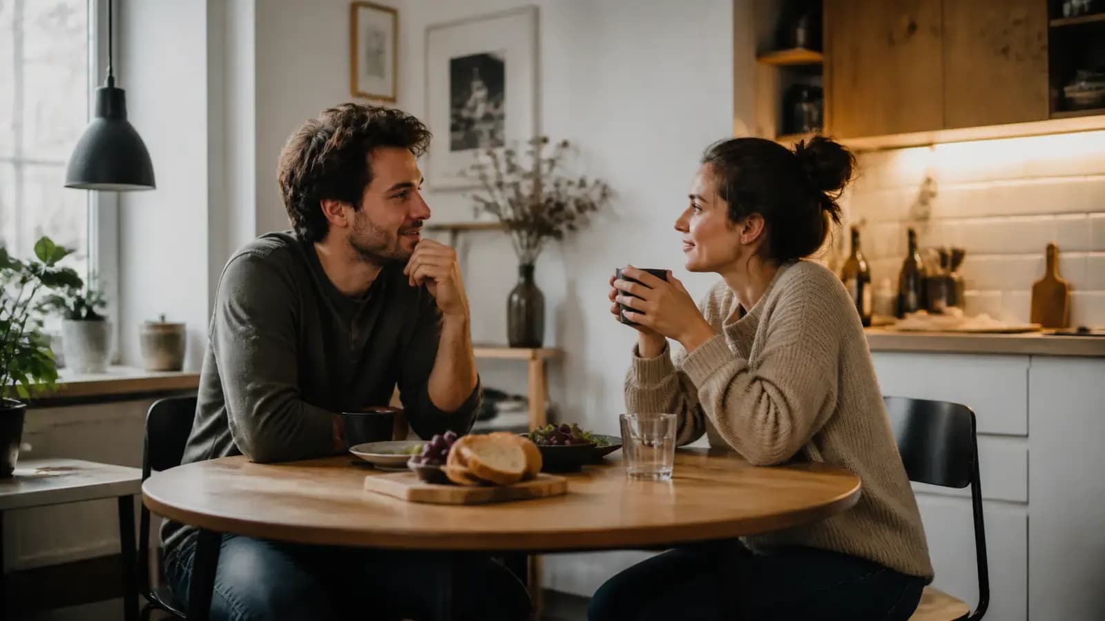 Redaktionelle Illustration zum Thema: Dating ohne dauernde Erschöpfung