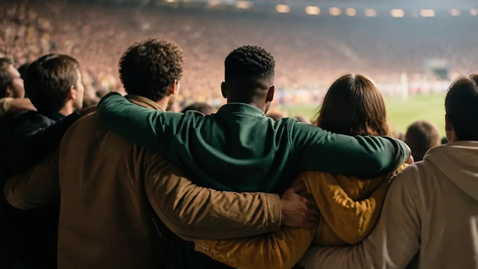 Redaktionelle Illustration zum Thema: Warum Fans im Sport Gemeinschaft schaffen