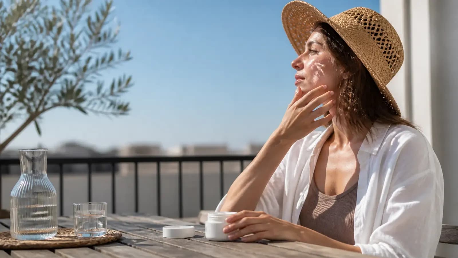 Redaktionelle Illustration zum Thema: Sonnenschutz verstehen: Was im Alltag wichtig ist